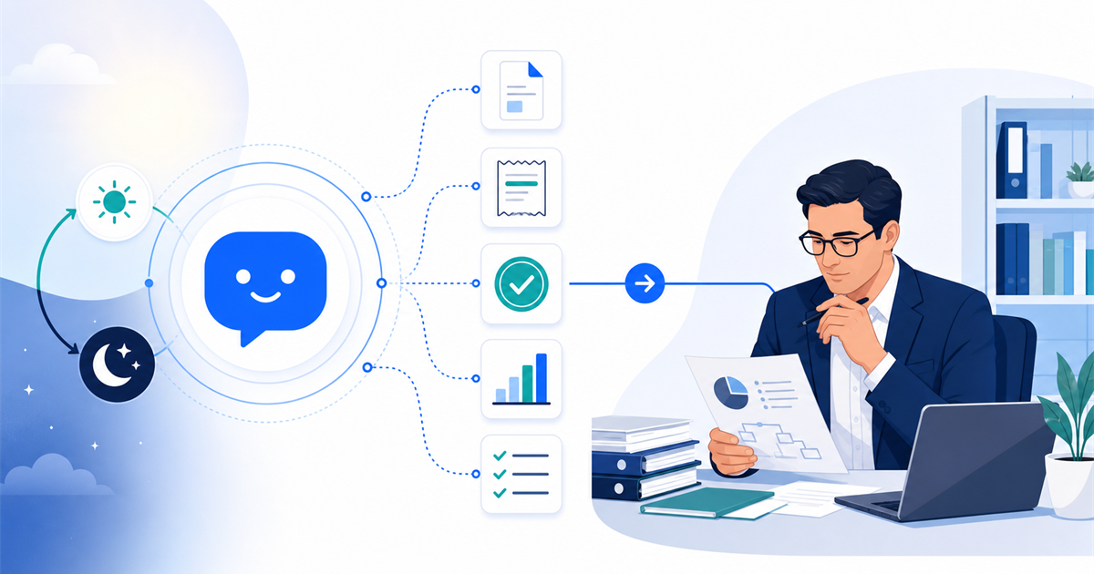 AI agent pro účetnictví pod dohledem živého účetního
